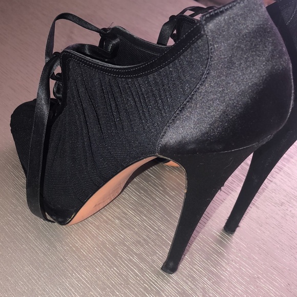 CASADEI satin Plataform shoes Size 10 - Picture 8 of 12